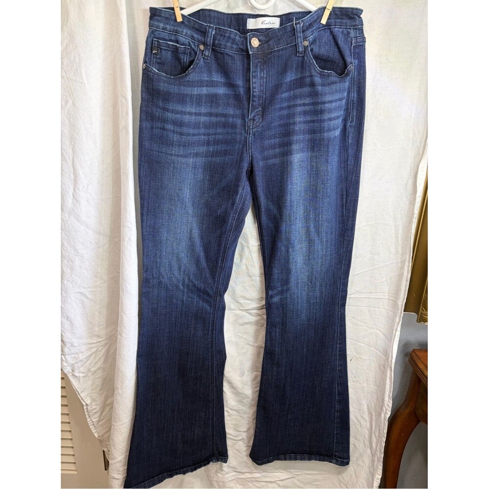 KanCan Dark Blue Flare Jeans